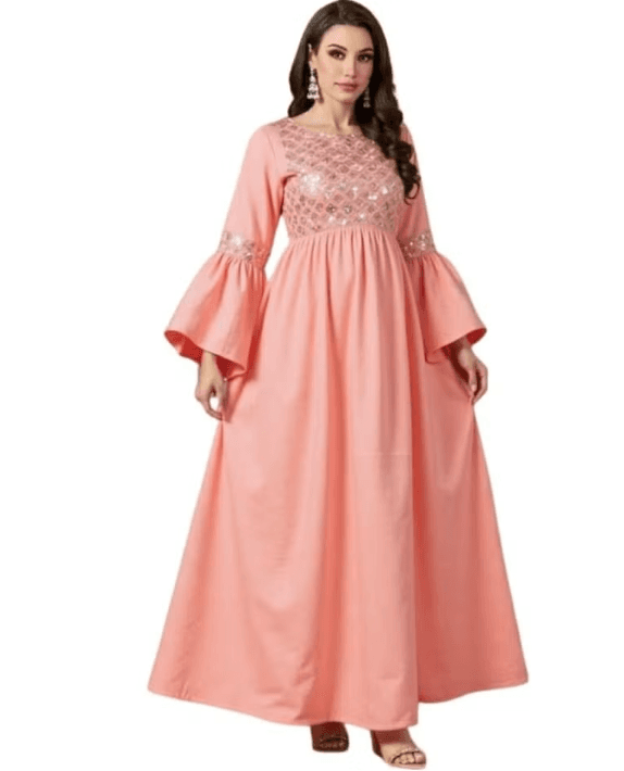 Women's cotton reception jalabiya