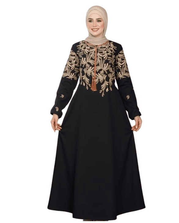 Marasi Women's Casual Cotton Abaya