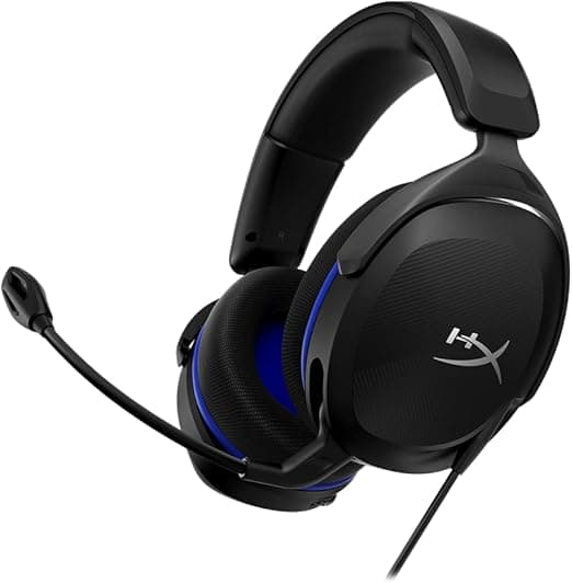 HyperX Cloud Stinger 2 Core Gaming Headset for PS5 & PS4 - Black/Blue